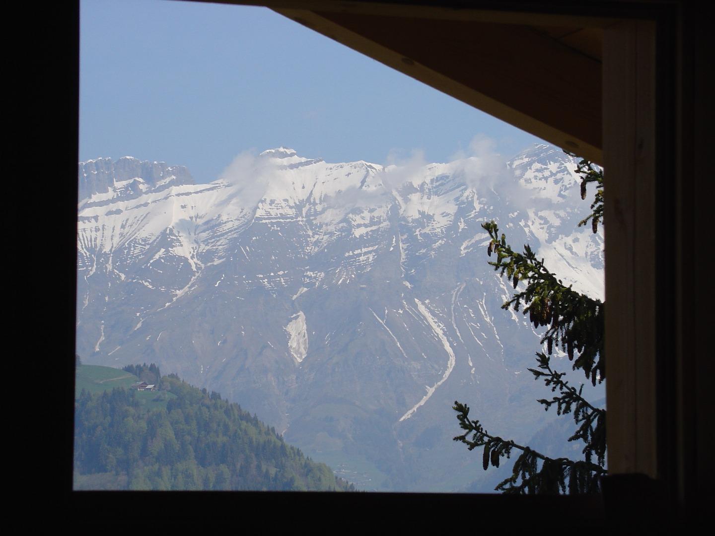 Vue depuis Mon Joli Chalet