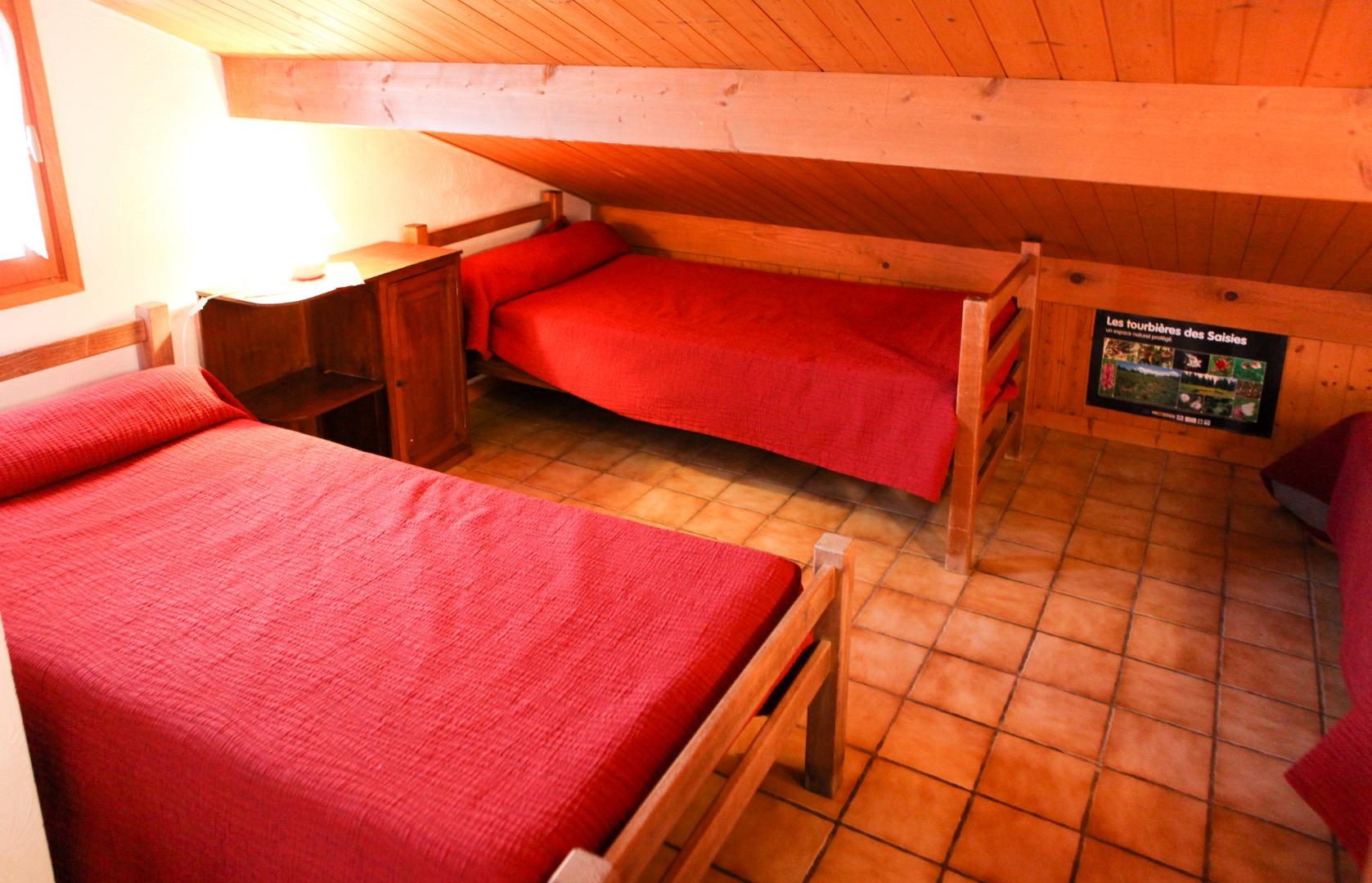 2ème chambre avec 2 lits simples